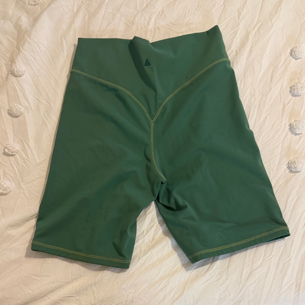Forest Green Women's Bike Shorts